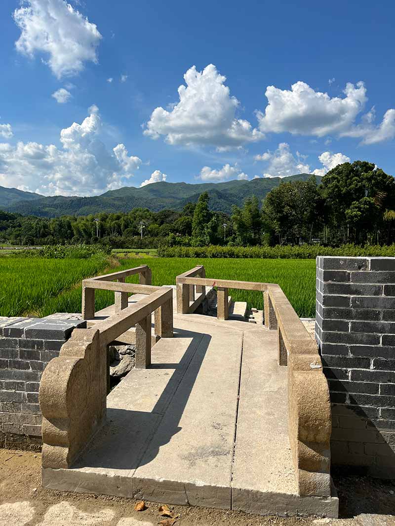 莆田花岗岩仿古石材景区使用案例