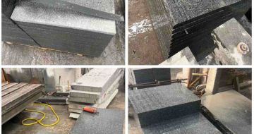 莆田 芝麻黑地铺石材