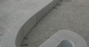 莆田 花岗岩整石坐凳拼装