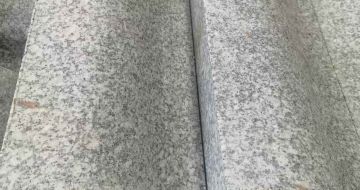 莆田芙蓉白S型拉丝面路沿石