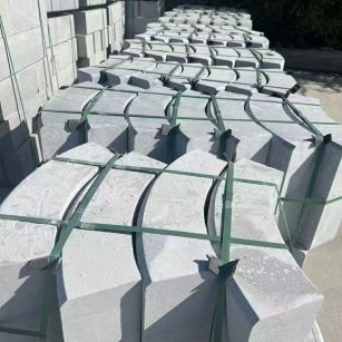 莆田 芝麻灰弧形路沿石