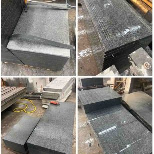 莆田 芝麻黑地铺石材