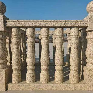 莆田 黄金麻栏杆（扶手，花瓶柱，将军柱）