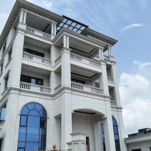 莆田芝麻白别墅干挂效果展示