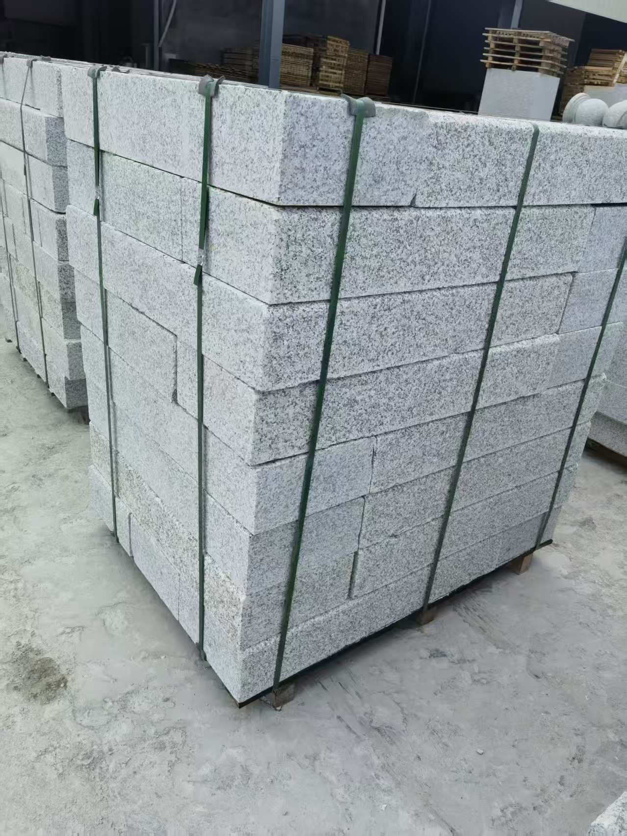 莆田 芙蓉白火烧两面路沿石