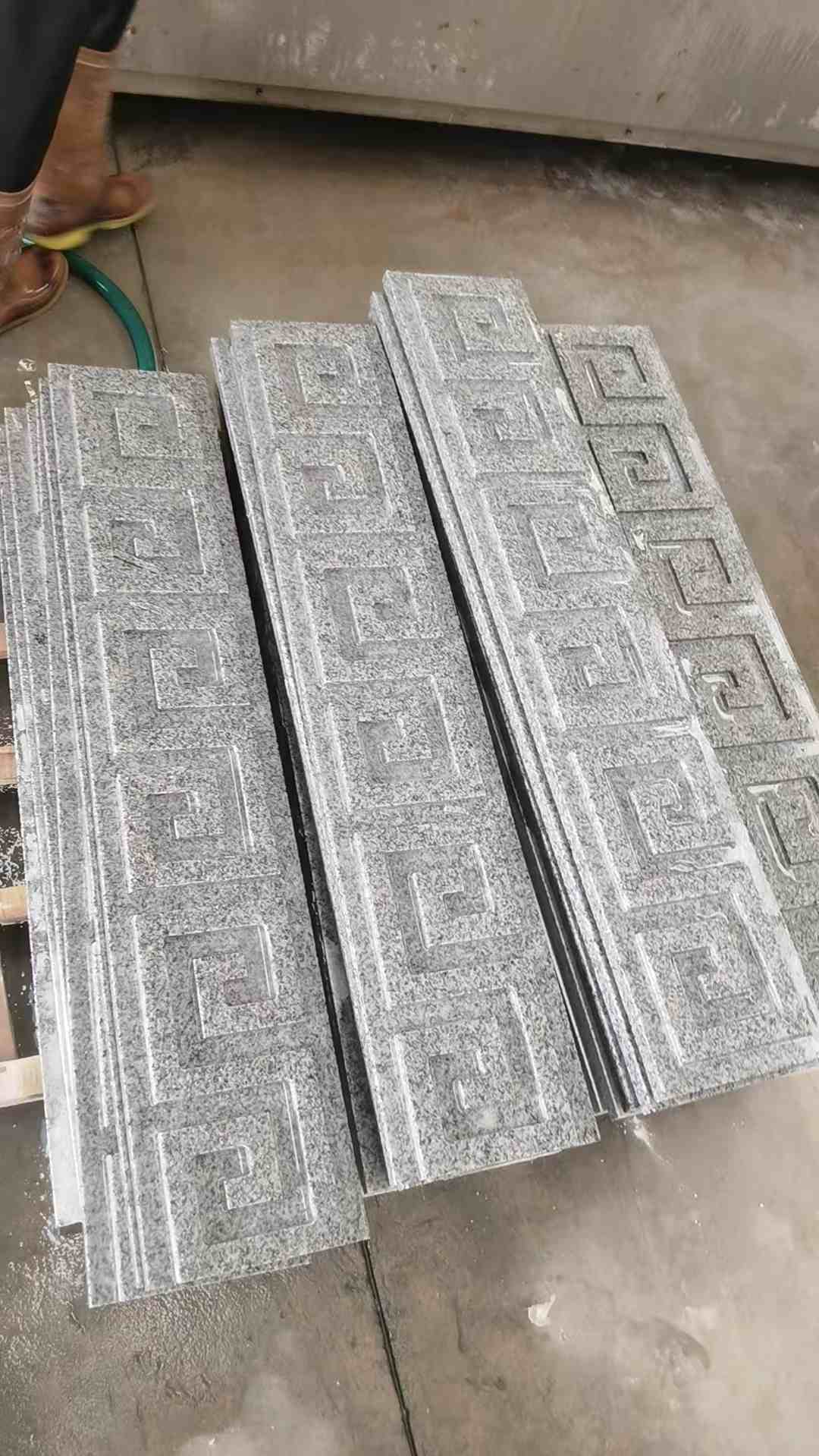 莆田 别墅回纹线条，雕刻