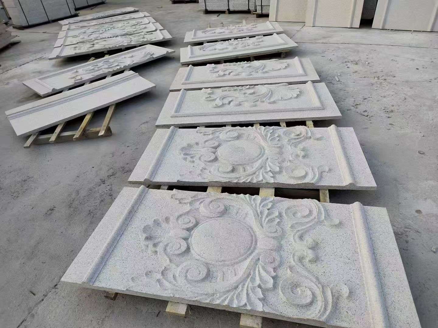 莆田 芝麻白干挂雕花板