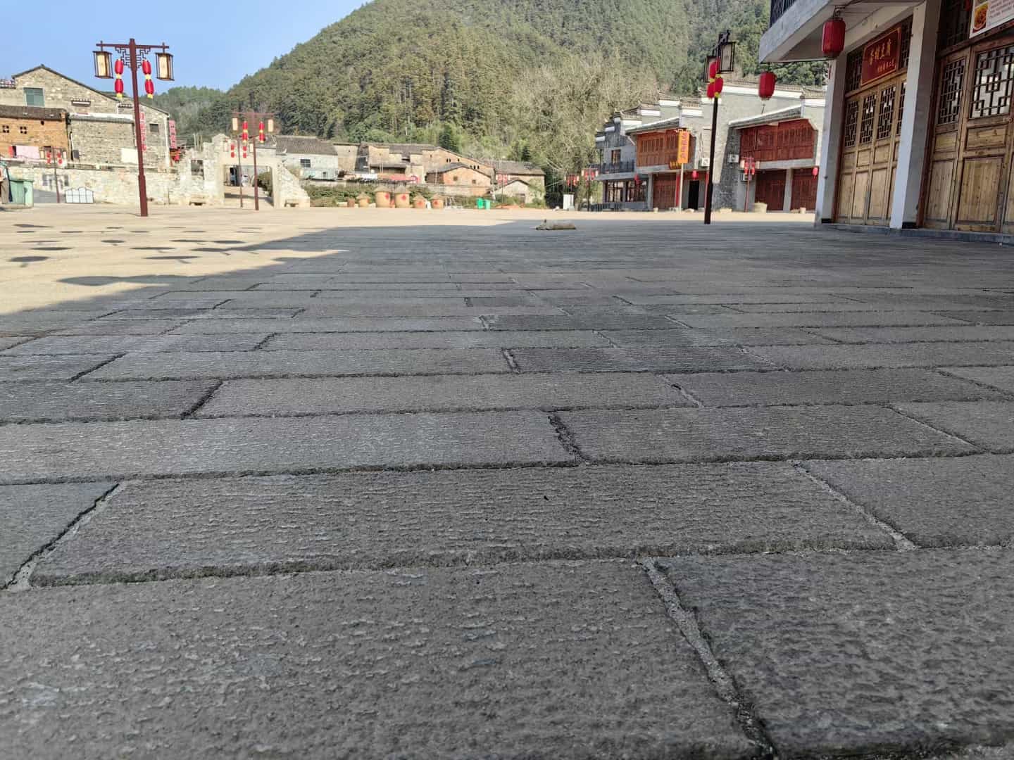 莆田仿古石铺装效果