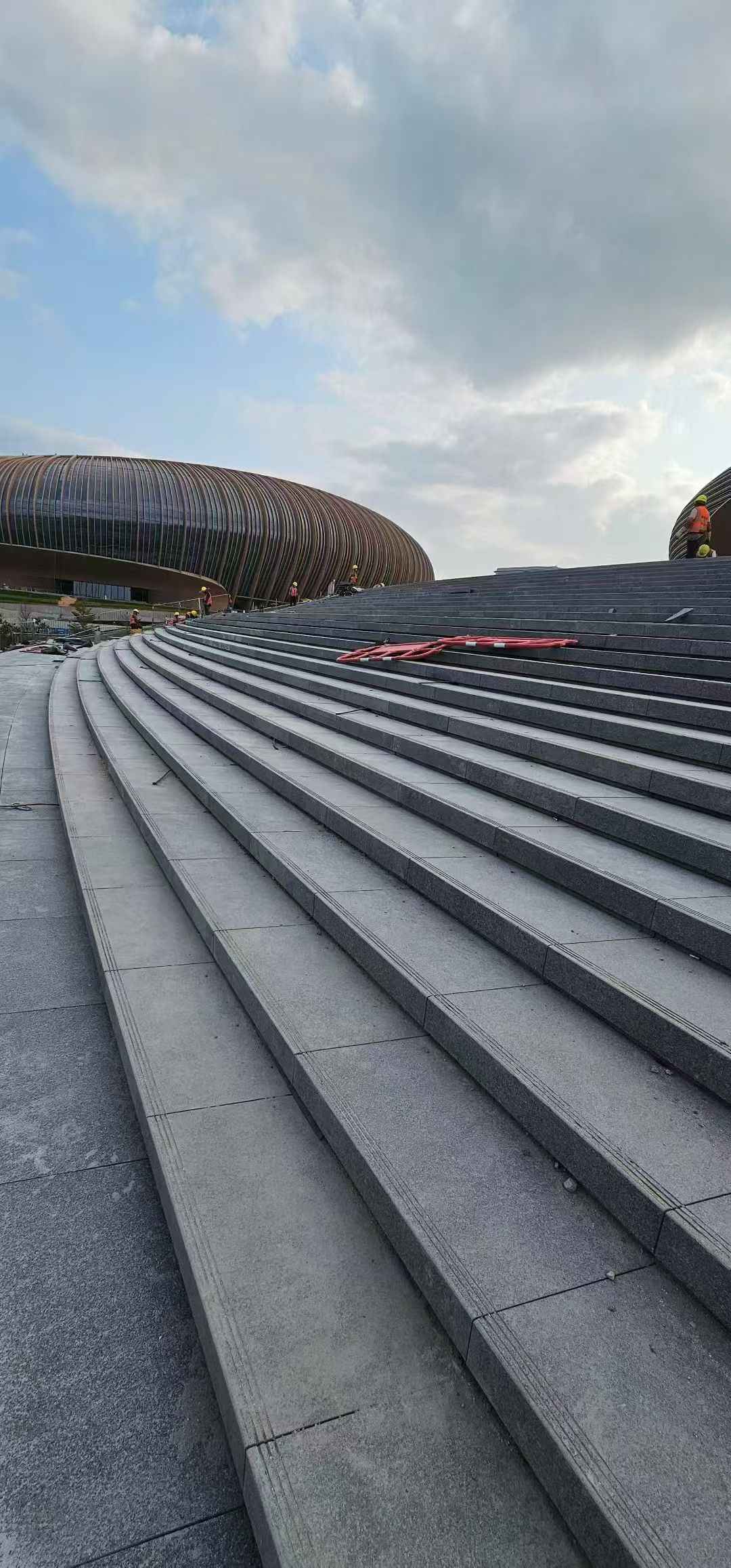 莆田 弧形整石台阶铺装效果图