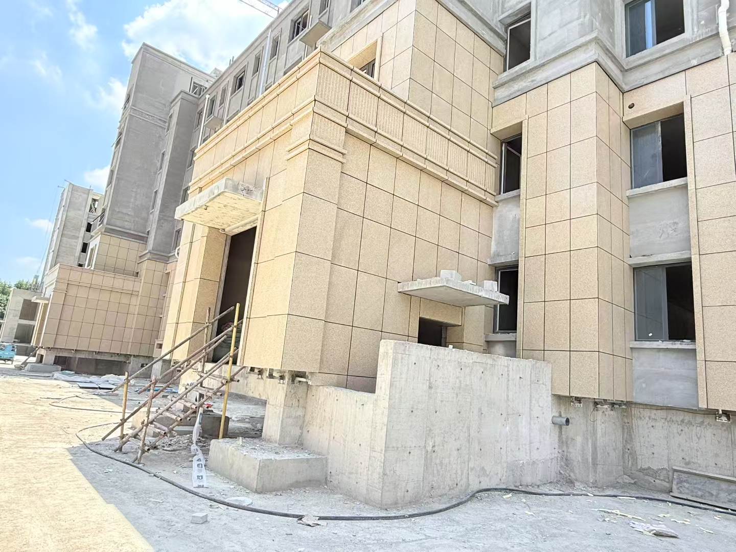 莆田 黄金麻干挂，工地实拍